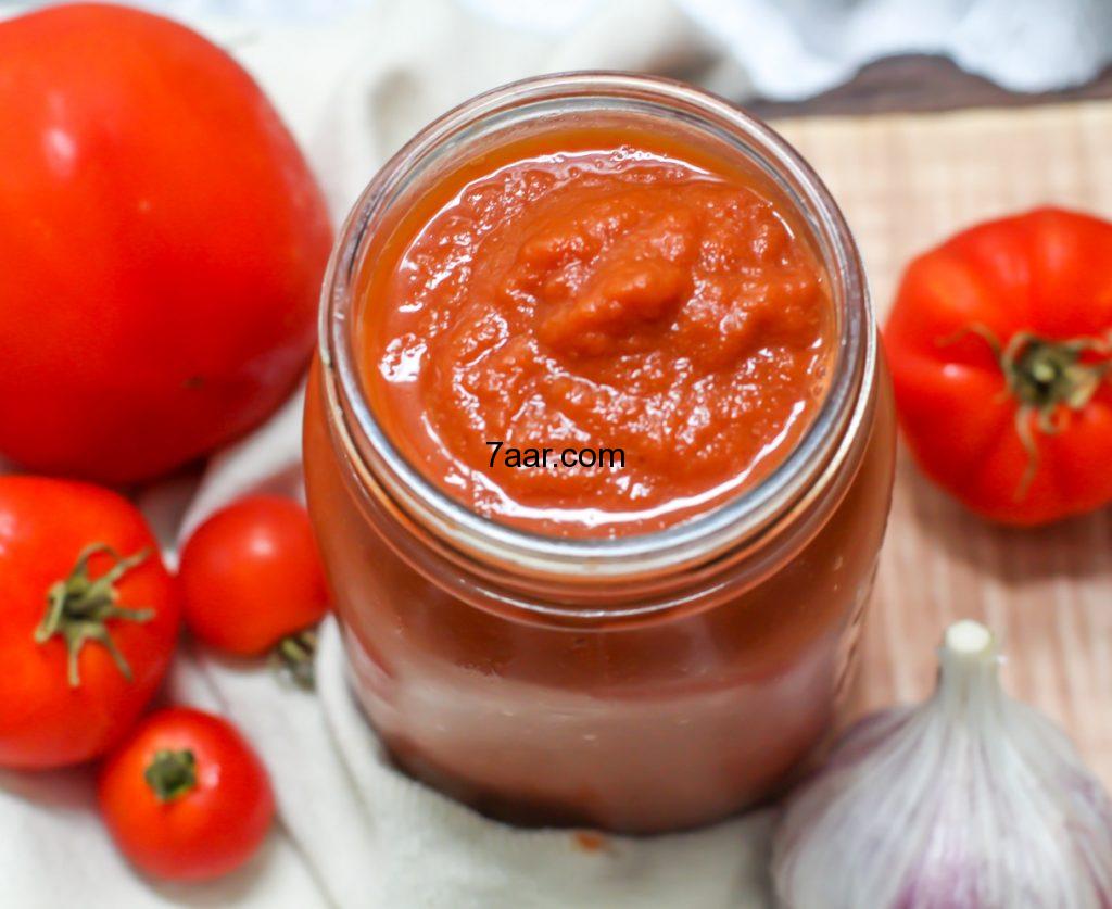 طريقة عمل الكاتشب