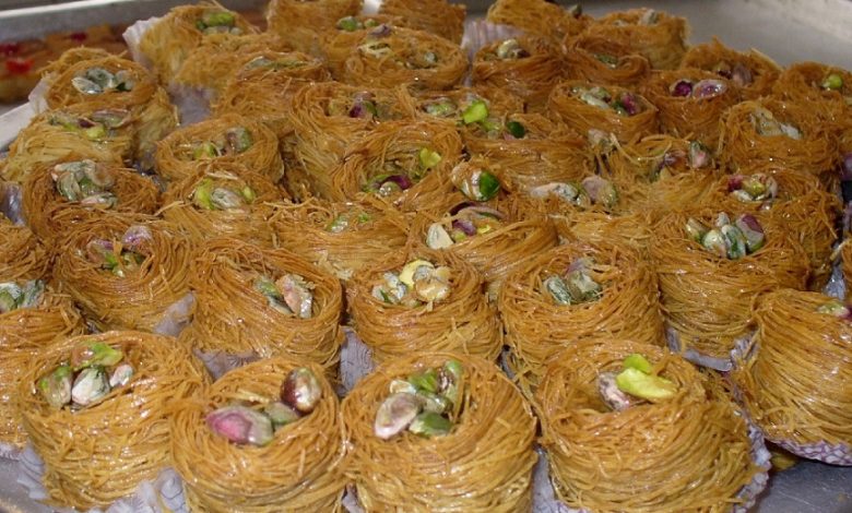 طريقة عمل الكنافة أفضل من الحلوانى
