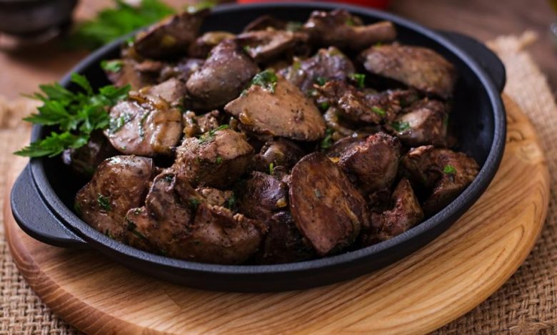 طريقة عمل كبدة الفراخ